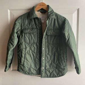 Gap Kids Youth Quilted Shirt Jacket
